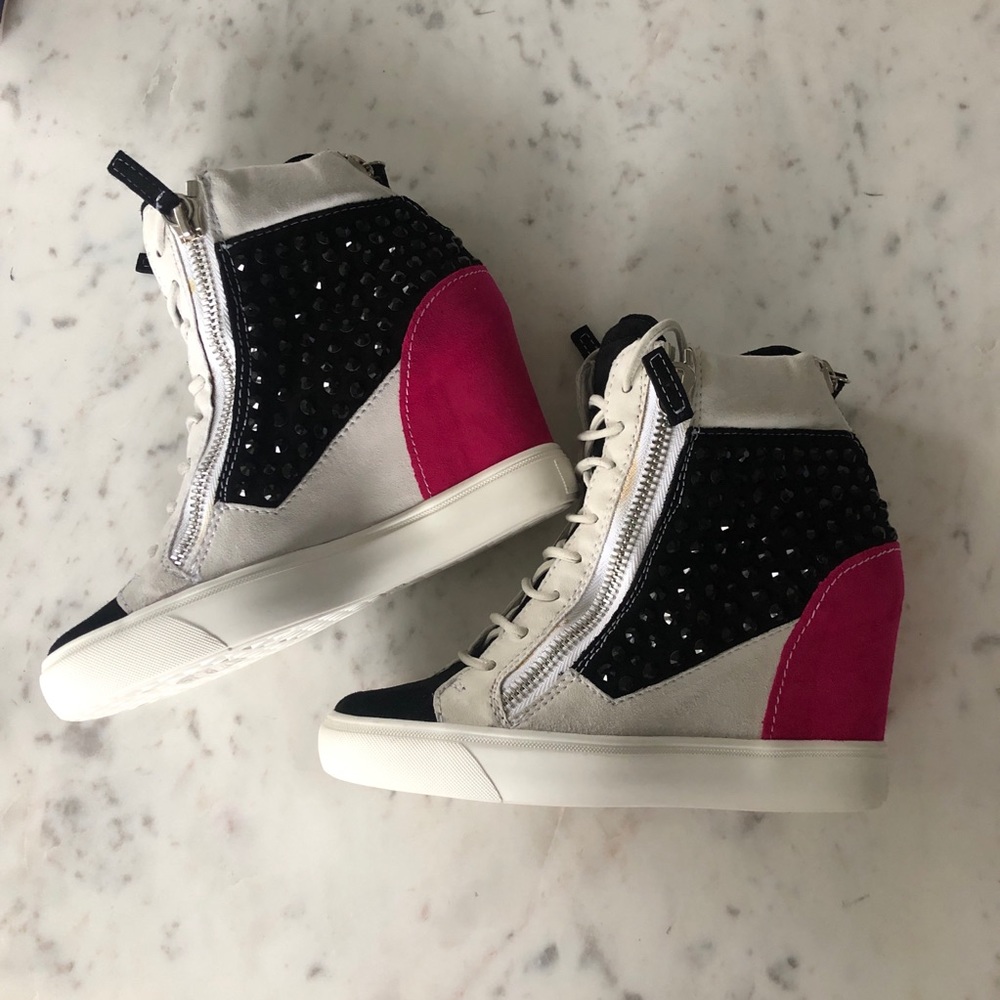 Giuseppe Zanotti Lorenz Sneaker Wedges